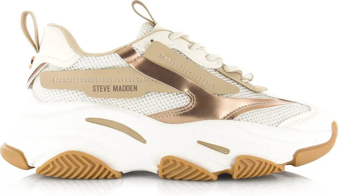 Steve Madden Possession-E Lage Sneakers 42 - Beige - afbeelding 3 van 6