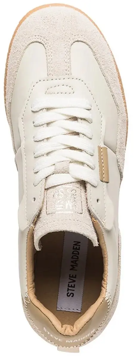 Steve Madden Emporia Damestrainers 37 - Wit/Beige - afbeelding 5 van 5