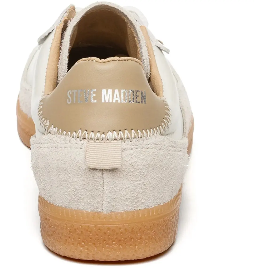 Steve Madden Emporia Damestrainers 37 - Wit/Beige - afbeelding 4 van 5