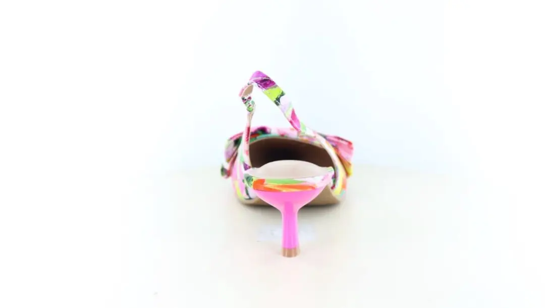 La Strada Slingback Flower Damesschoenen 37 - Multicolor - afbeelding 5 van 6