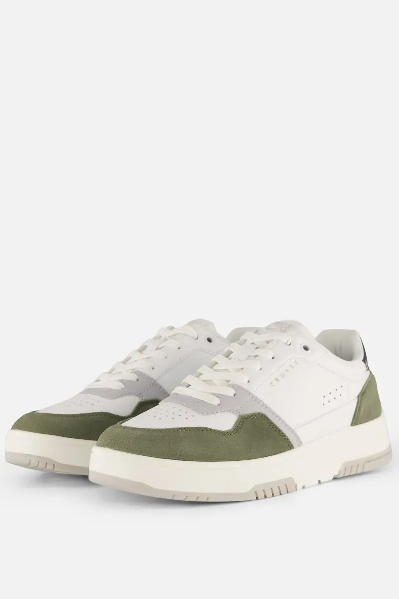 Cruyff Endorsed Sport Sneakers wit/groen