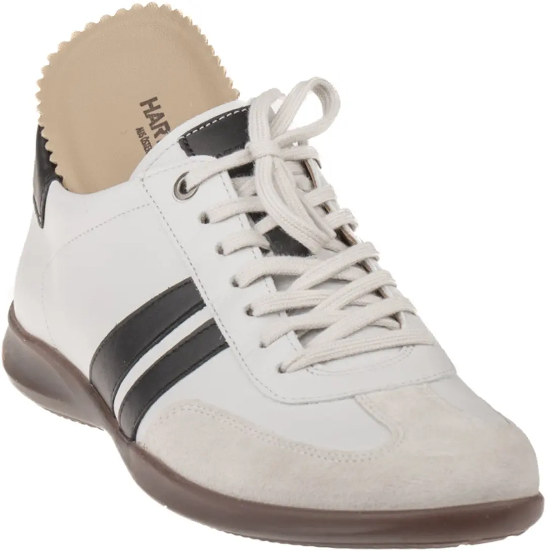 Hartjes 162.2106 Leren Dames Sneakers - Wit/Grijs - 42 - afbeelding 3 van 6