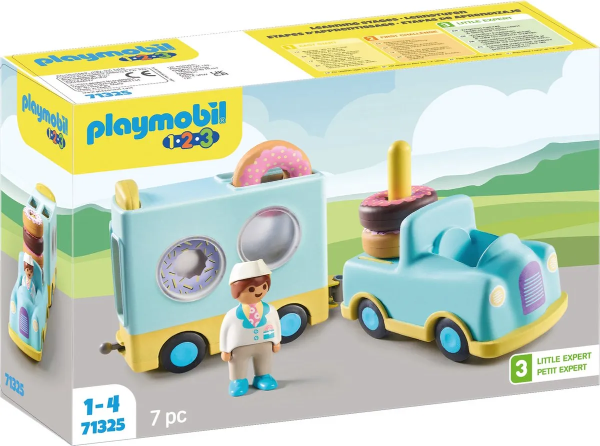 Playmobil 1.2.3 Donut Truck 71325
