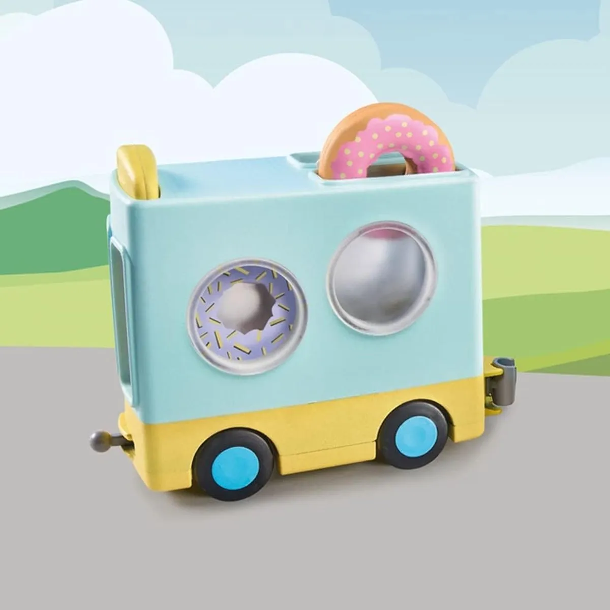 Playmobil 1.2.3 Donut Truck 71325 - Multicolor