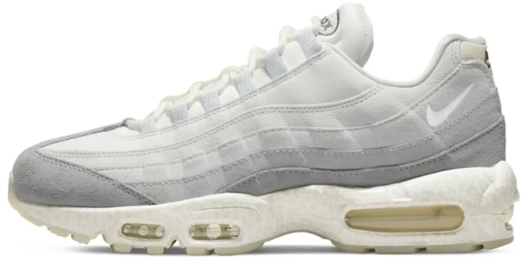 Nike Air Max 95 QS Herenschoenen, 39, Summit White/Cool Grey/Wolf Grey/Light Bon