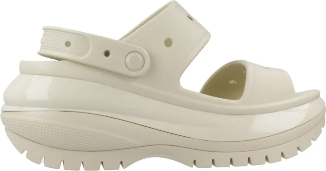 Crocs Classic Crush Clog 207989-2Y2 - Vrouwen Slippers - Maat 41/42 - Beige
