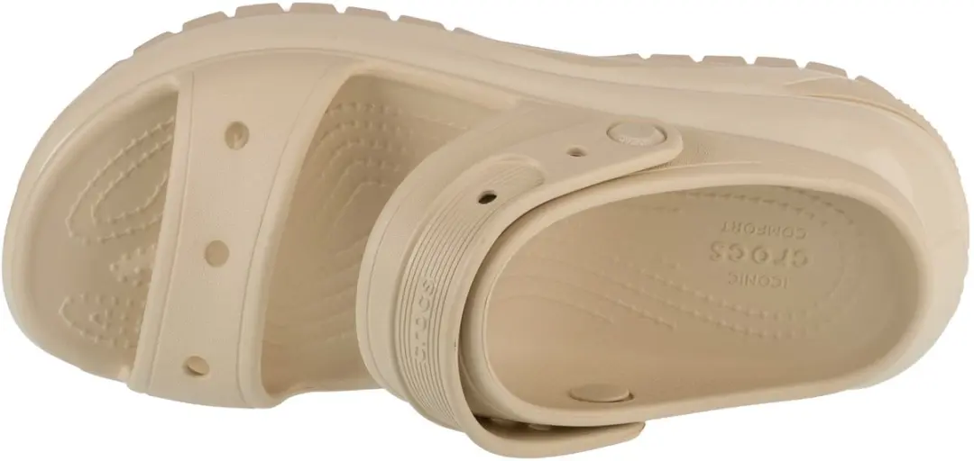 Crocs Classic Crush Clog 207989-2Y2 - Vrouwen Slippers - Maat 41/42 - Beige - afbeelding 6 van 6