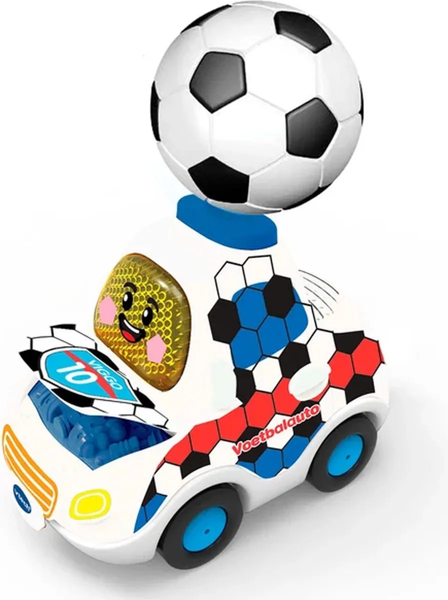 VTech Toet Toet Auto's Viggo Voetbalauto Educatief Speelgoed - 4x AA