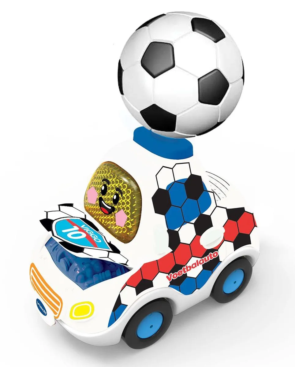 VTech Toet Toet Auto's Viggo Voetbalauto Educatief Speelgoed - 4x AA