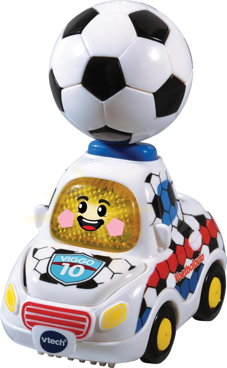 VTech Toet Toet Auto's Viggo Voetbalauto Educatief Speelgoed - 4x AA
