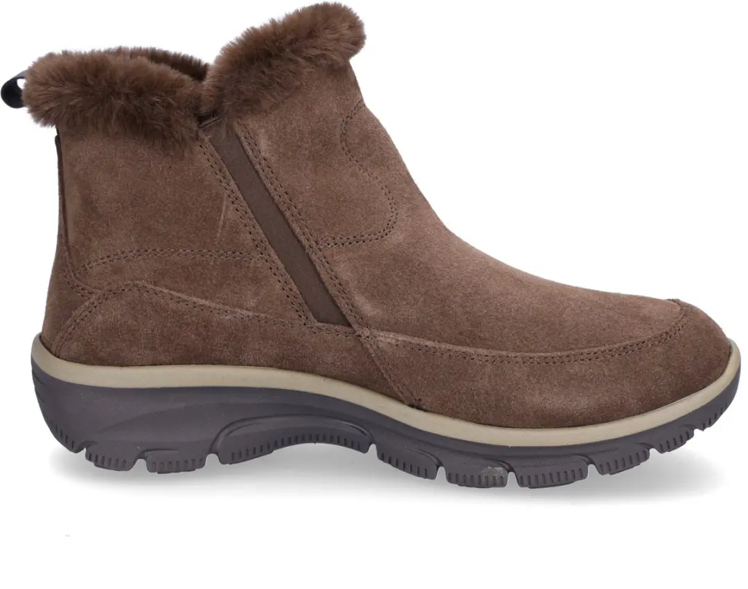 Skechers Easy Going Cool Zip Dames Instappers - Chocolate - afbeelding 2 van 6