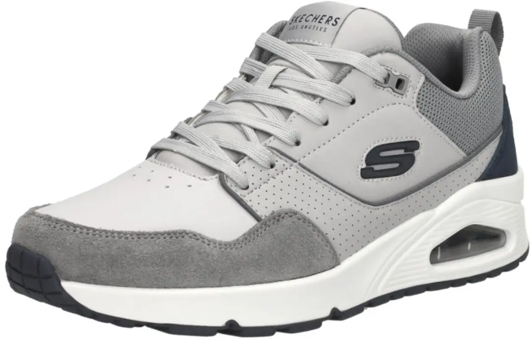 Skechers Uno Retro One Heren Sneakers - Grijs - afbeelding 5 van 6