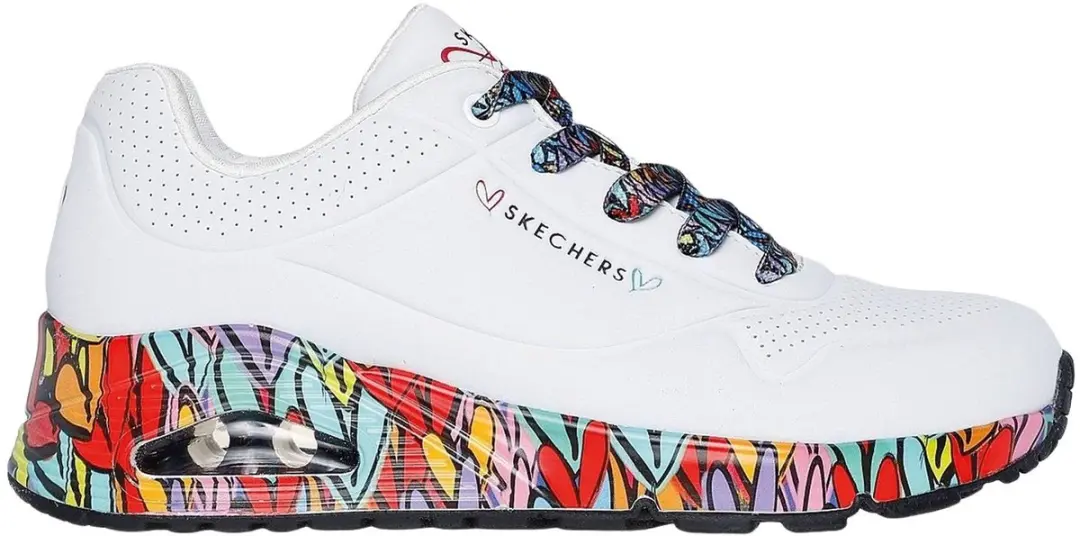Skechers Uno Ravaged Love Sneakers Dames