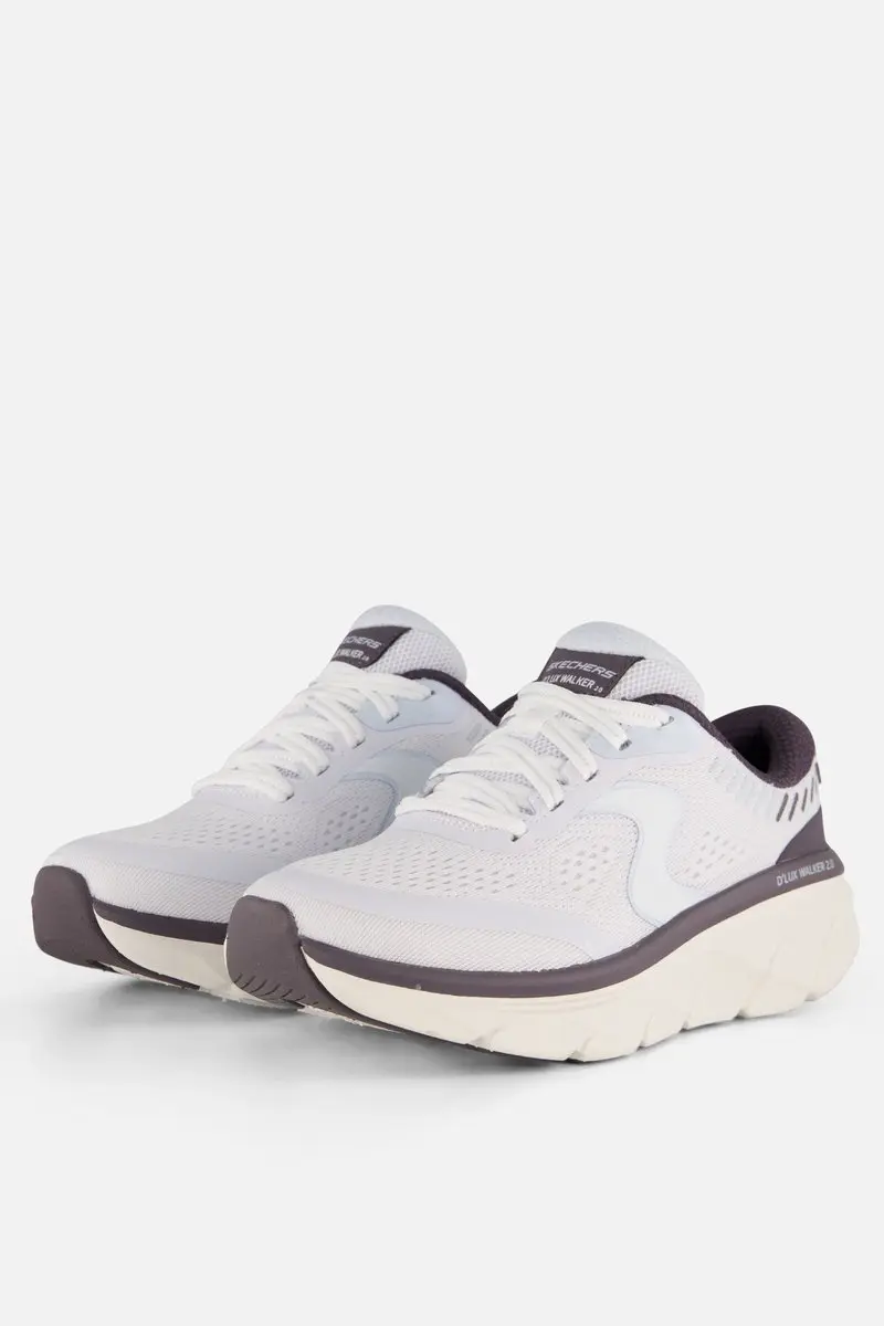 Skechers D'Lux Walker Sneakers wit Synthetisch