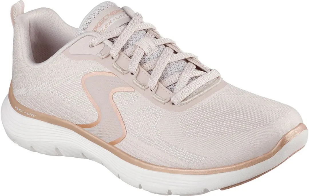 Skechers Flex Appeal 5.0 Sneakers - 37 - Beige Glitter - afbeelding 2 van 6