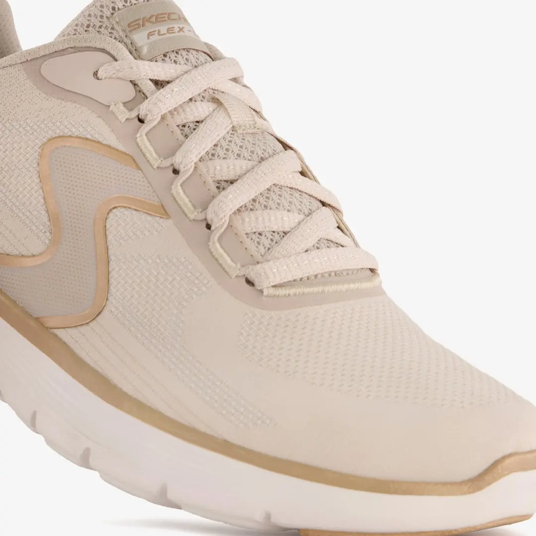 Skechers Flex Appeal 5.0 Sneakers - 37 - Beige Glitter - afbeelding 5 van 6