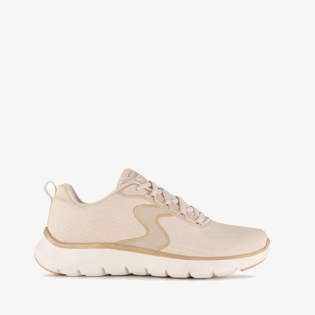 Skechers Flex Appeal 5.0 Sneakers - 37 - Beige Glitter - afbeelding 6 van 6