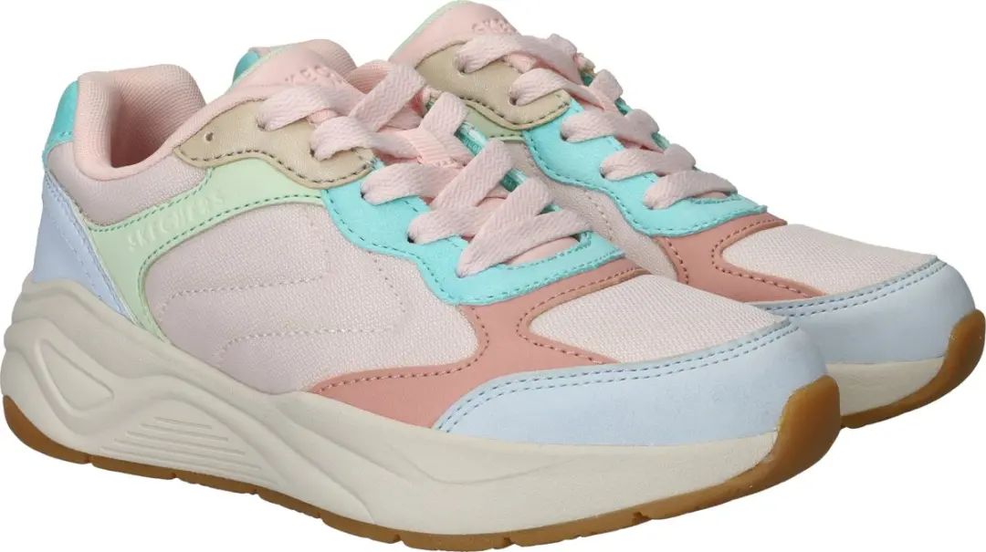 Skechers Nova Jogger Color Classic Meisjes Sneakers - Roze - afbeelding 4 van 6