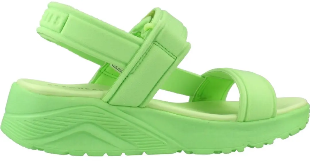 Skechers Uno Lite Sunny Stand Sandalen Groen EU 31 Meisjes