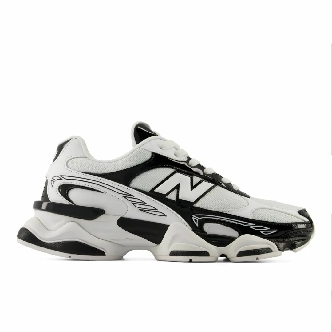 New Balance 9060 - Herenschoen - Maat 42 - Wit/Zwart - afbeelding 2 van 5