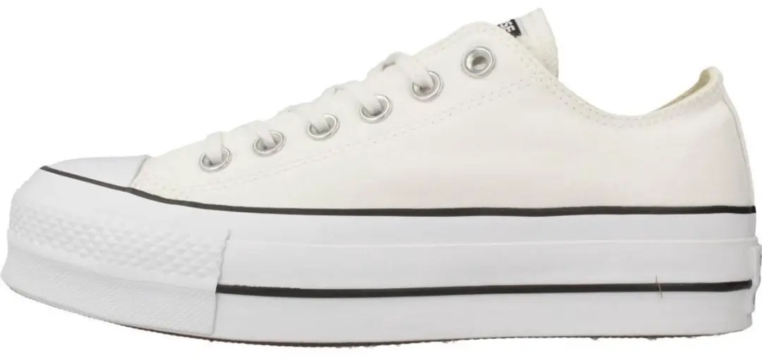 Converse Chuck Taylor All Star Lift Ox Dames Sneakers - Wit - afbeelding 2 van 6