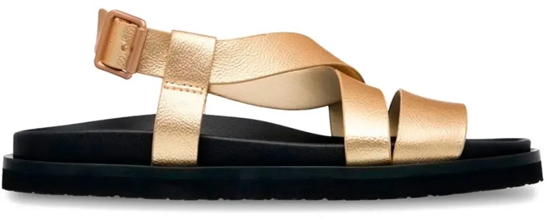 Roxy Zaho Crossed Sandalen Goud EU 37 Vrouw