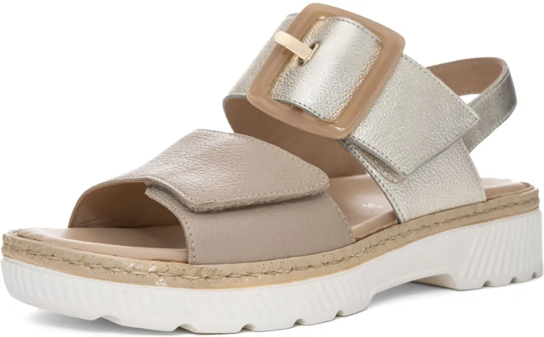 ara Sandaal Capri zand platina