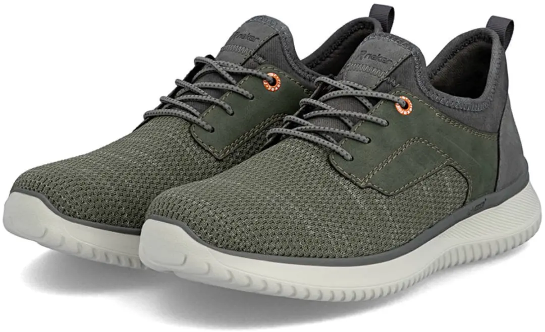 Rieker Heren Instappers B9651-52 Green Blue