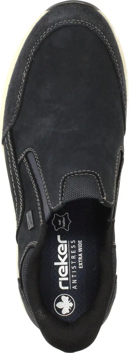 Rieker R-TEX Instappers - Heren - Blauw - Maat:47 - afbeelding 5 van 6