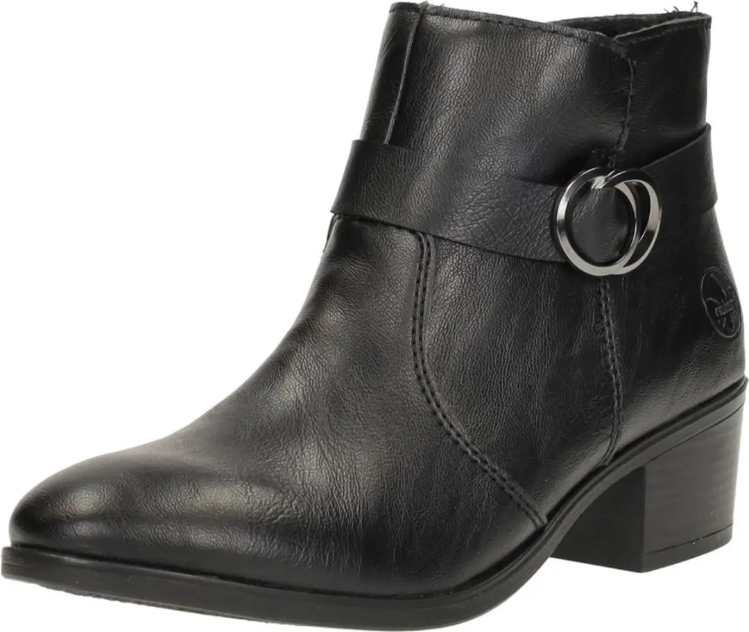 Rieker Enkellaarsjes Hak 73975-00 - Maat 42