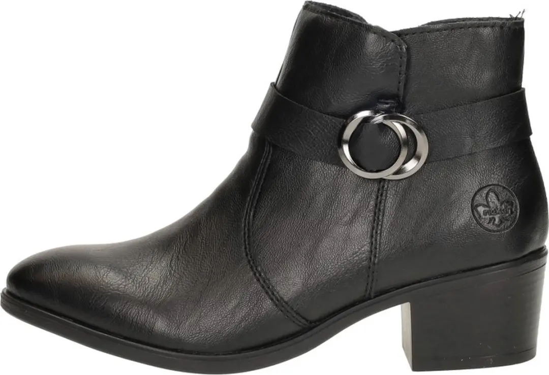 Rieker Enkellaarsjes Hak 73975-00 - Maat 42
