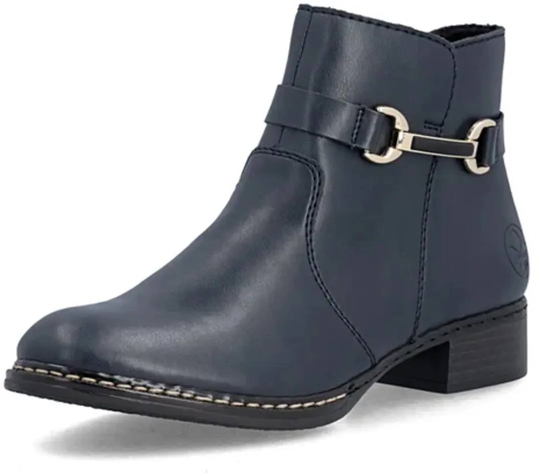 RIEKER 15997 enkel rits BLAUW