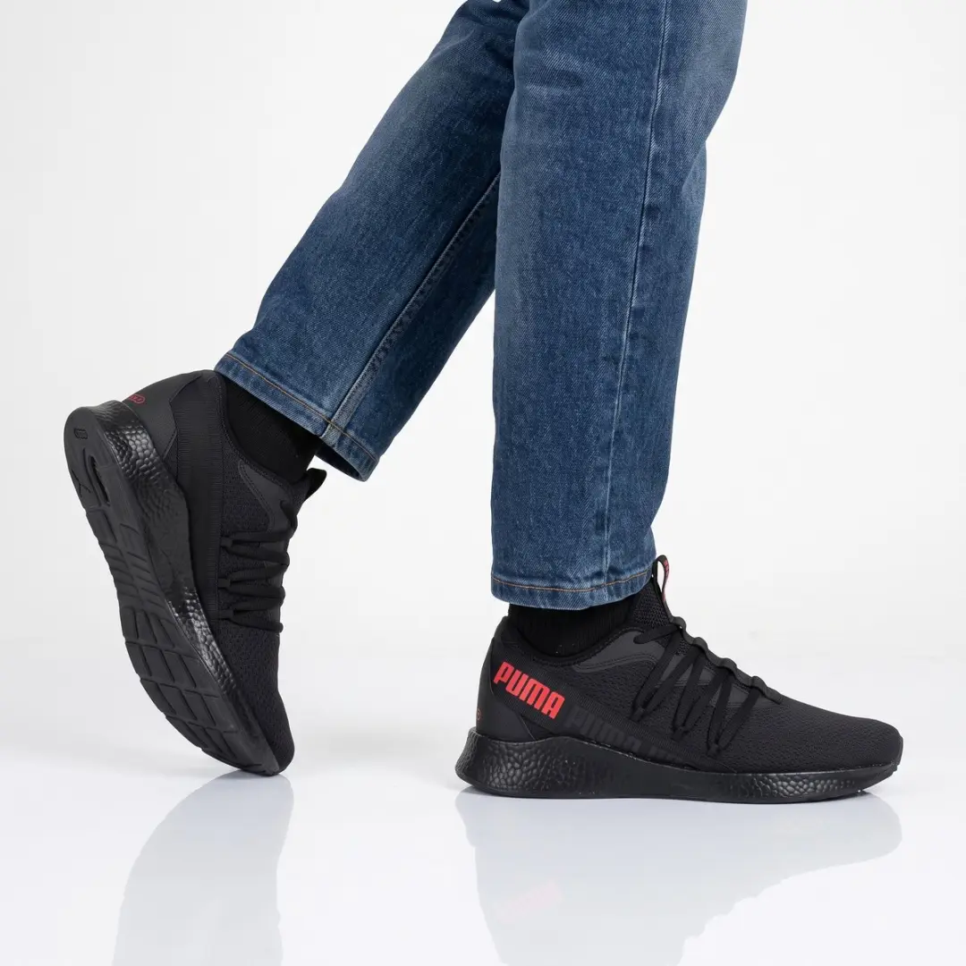 PUMA NRGY Star 192568-11 Heren Sneakers - Zwart - afbeelding 3 van 6