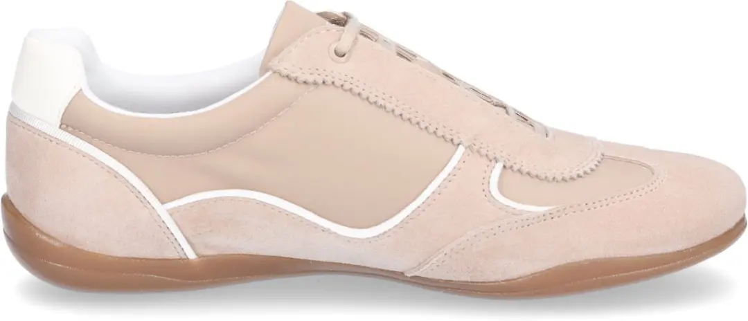 Tamaris Dames Veterschoenen Sneaker - Beige - Maat 41 - afbeelding 2 van 6