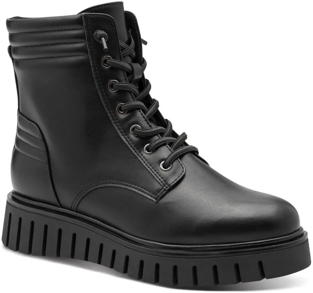 Marco Tozzi Dames Enkellaarsje 2-25215-45 001 F-breedte Maat: 41 EU