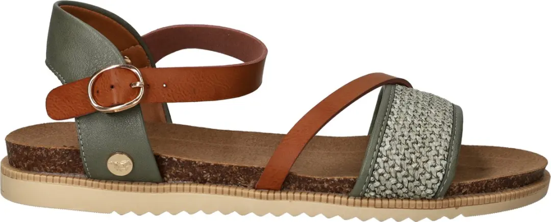 Mustang Sandalen Plat Sandalen Plat