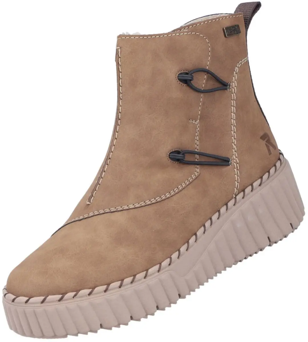 Rieker dames Tex-laarzen, gevoerd, bruin N2882-24
