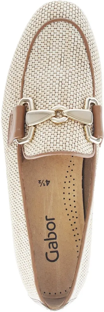 Gabor Dames Loafers 214 - Beige - 37 - afbeelding 3 van 6
