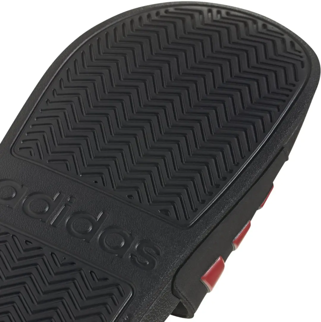 adidas Manchester United Adilette Badslipper - 39 - Zwart/Rood