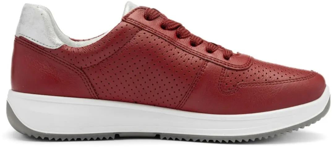 Ara Osaka 3.0 Dames veter/rits schoen - ROOD - afbeelding 3 van 6