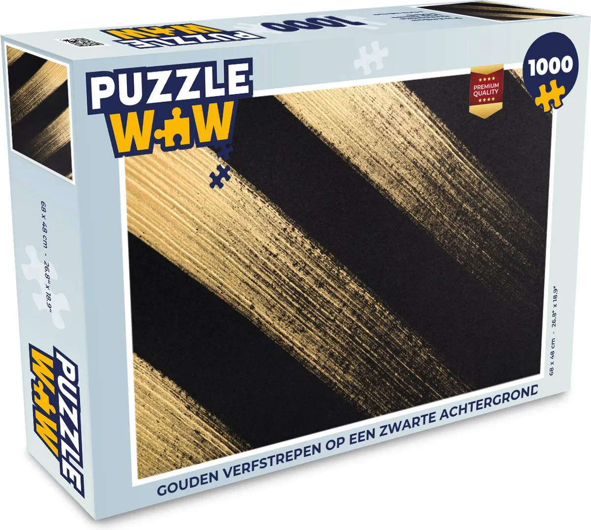 PuzzleWow Legpuzzel 1000 Stuks - Multicolor