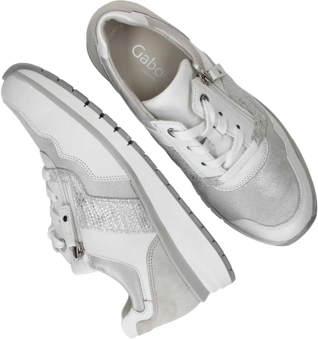 Gabor 306 Dames Sneakers - Wit - afbeelding 5 van 6