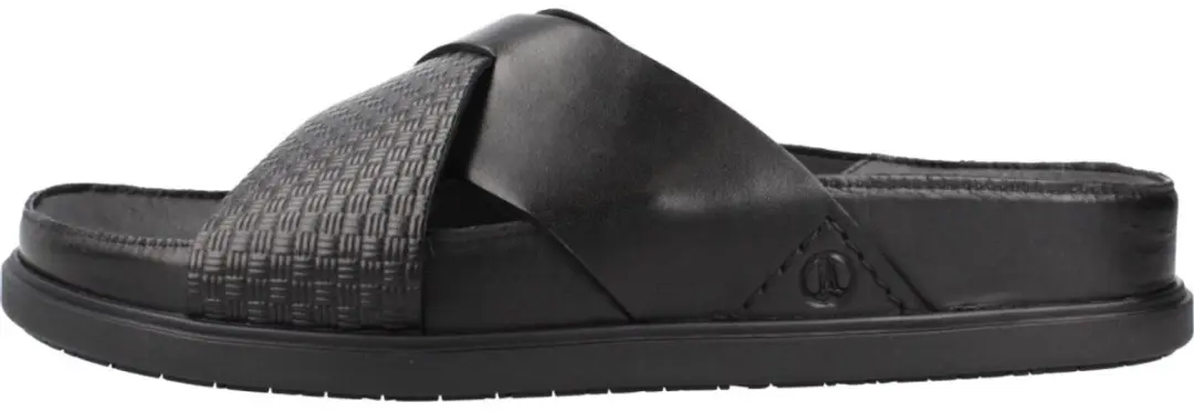 Clarks Torford Cross Leren Sandalen 44 - Zwart - afbeelding 3 van 6