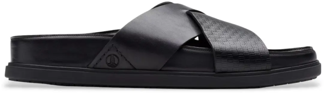 Clarks Torford Cross leren sandalen