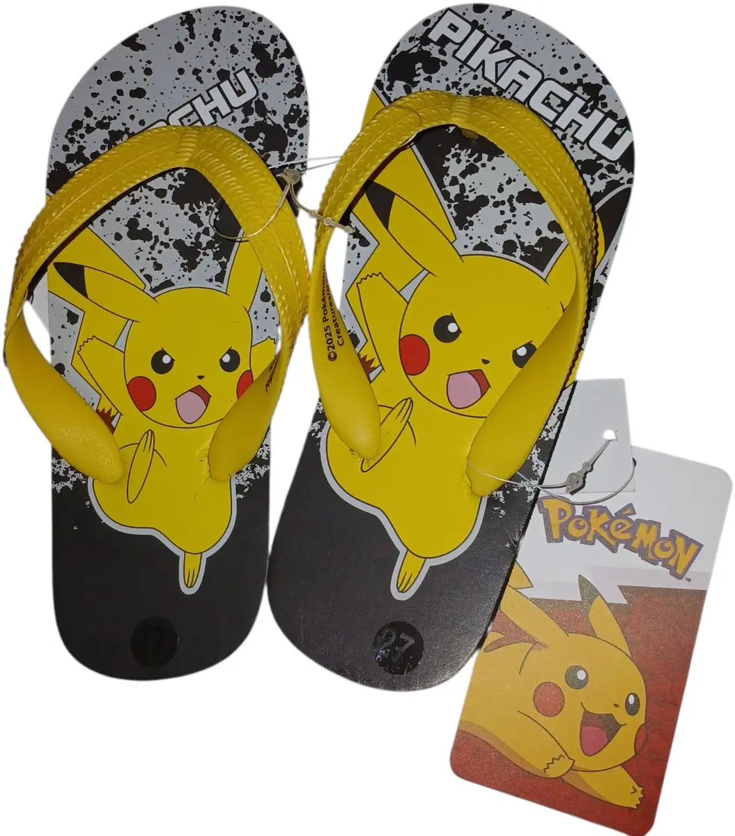 Pokemon teenslippers Pikachu MAAT 28-29