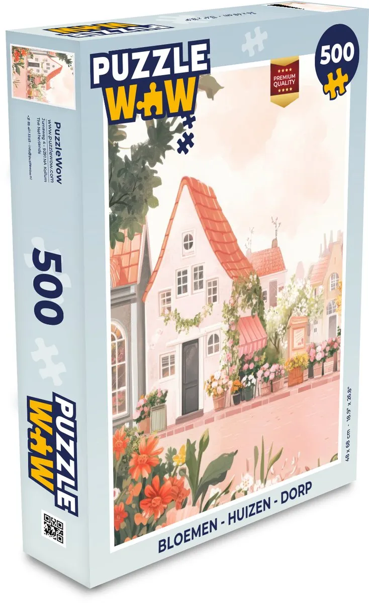 PuzzleWow Legpuzzel 500 Stuks