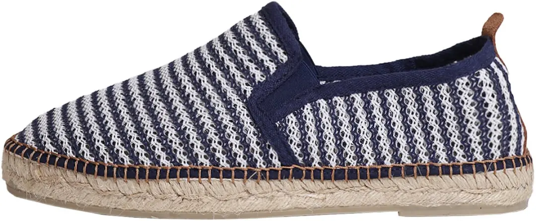 Espadrilles voor heren van meshstof