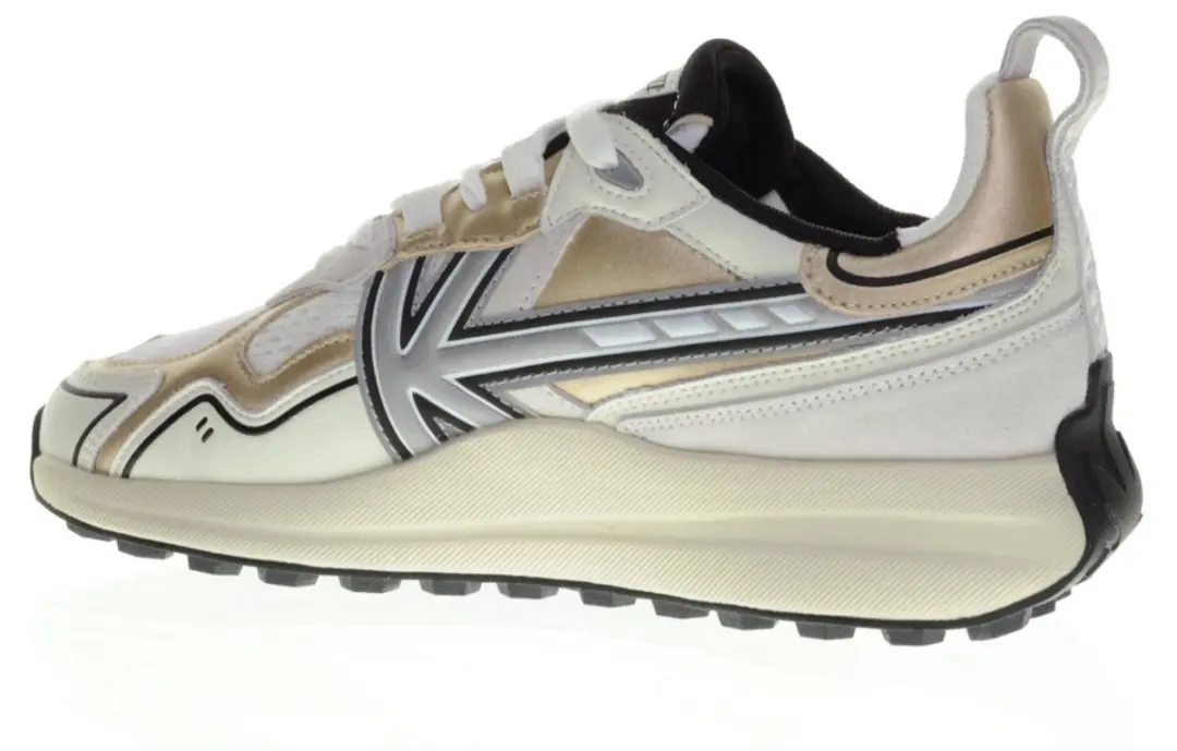 Kaotiko Detroit Tech Dames Sneakers - Goud - Maat 38