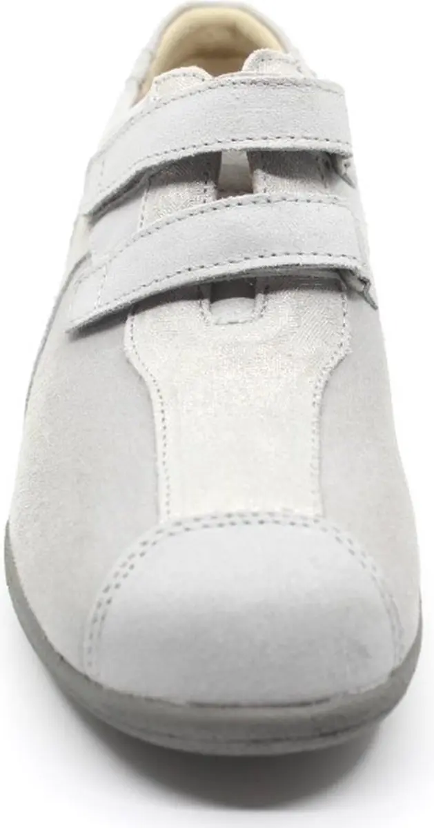 Xsensible LUCIA Lichtgrijze Klittenbandschoenen 40