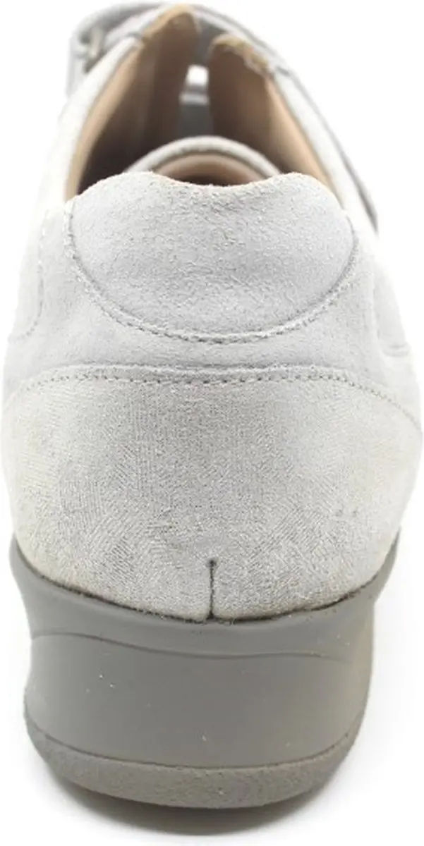 Xsensible LUCIA Lichtgrijze Klittenbandschoenen 40